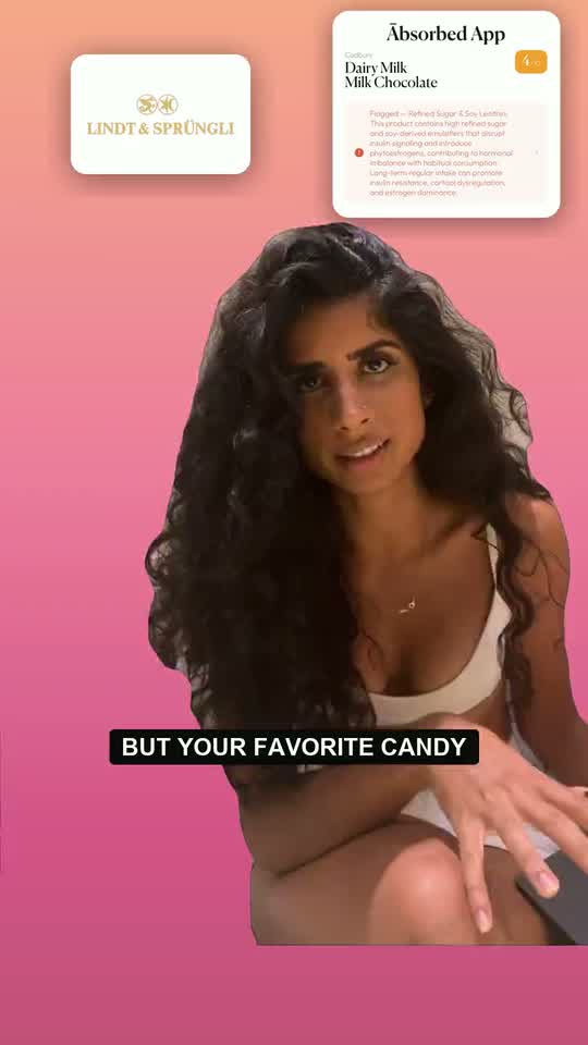 Real product photos land as she names the products